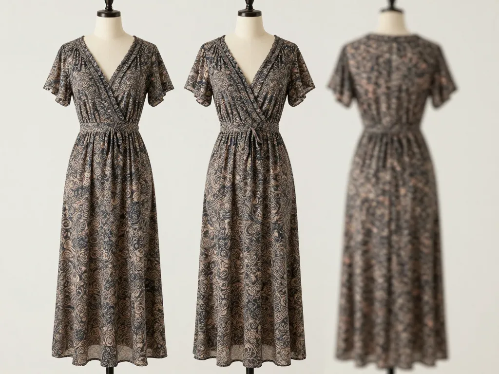 Easy Maxi Dress Sewing Pattern, image 4